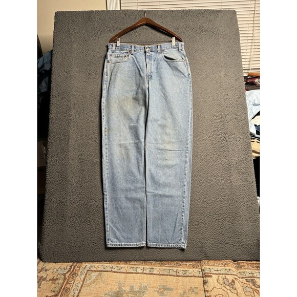 Vintage Levi’s 550 Jeans Mens 36x34 (measures 35x33.5) Relaxed Fit Baggy - Picture 1 of 16
